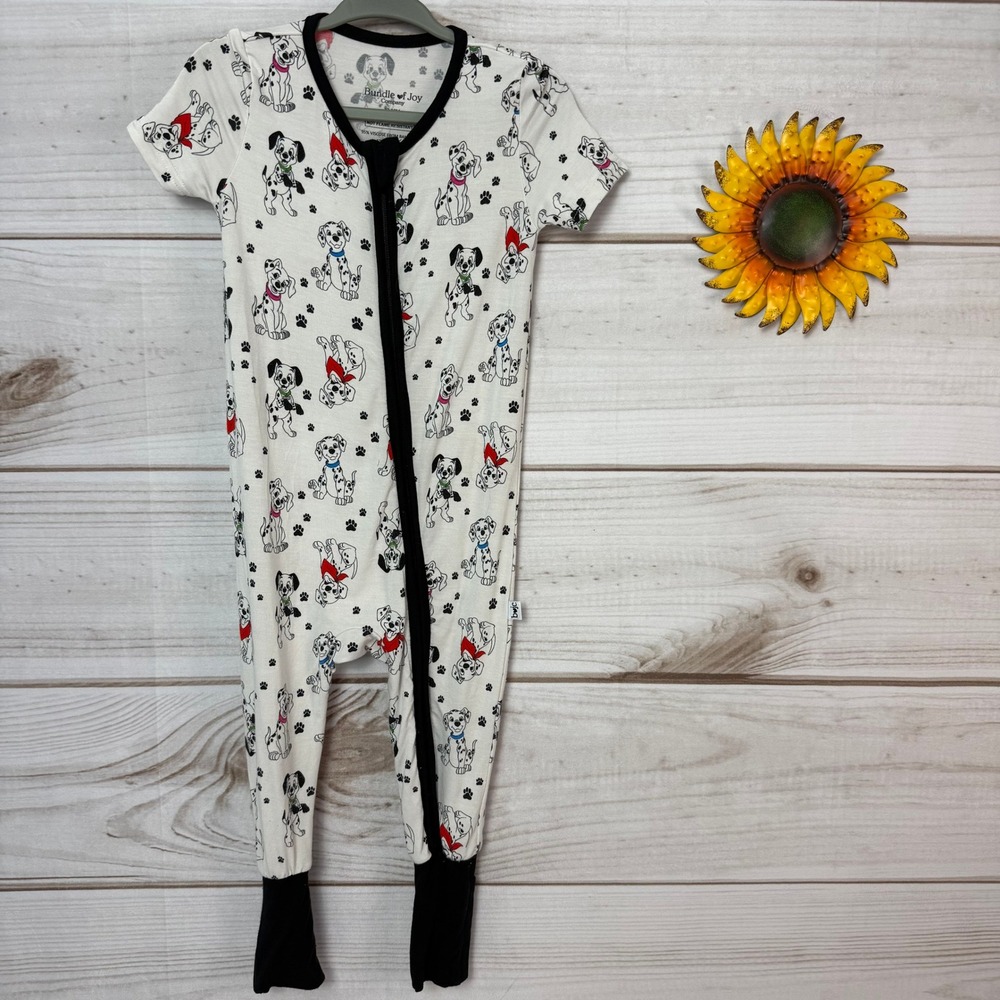 Bundle of Joy 101 Dalmatians Print One‎ Piece Romper 12-18M